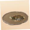 CORHAD 2-Piece Brown Resin Reptile Water Bowls, Large Capacity for Geckos, Turtles and Other Reptiles view 3