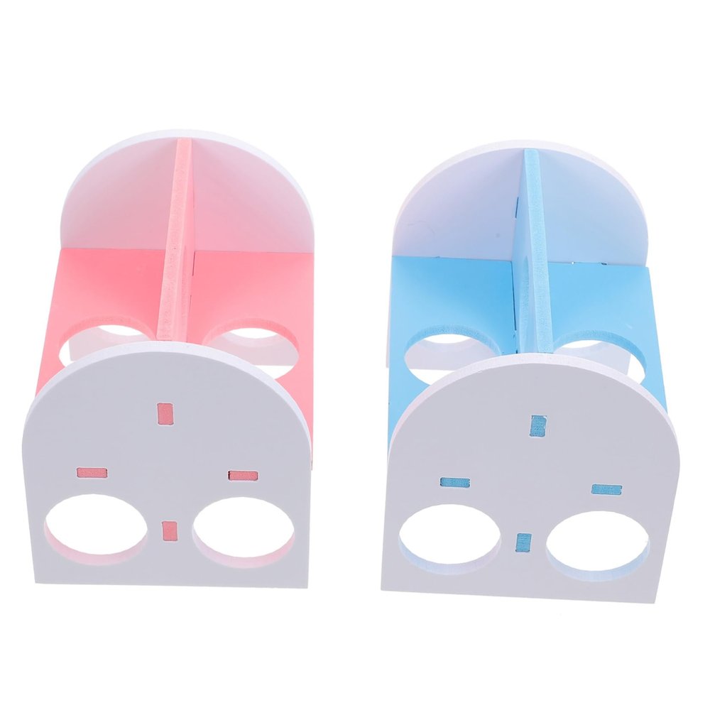 CORHAD 2-Piece Hamster House & Interactive Toy