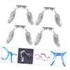 KOMBIUDA 3 Sets of Silicone Glasses Nose Pads, U-Shaped, 4 Pieces x 3 view 2