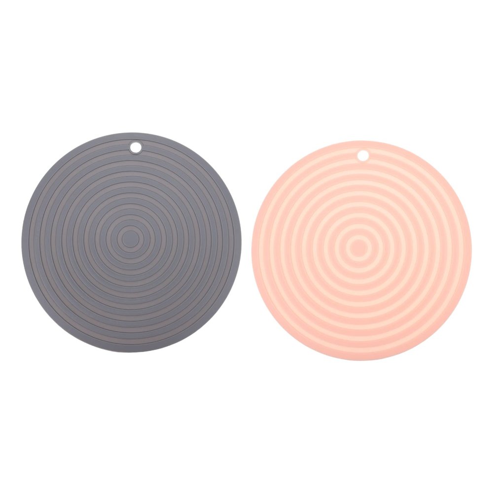 CORHAD 2-Pack Silicone Pet Feeding Mats for Dogs and Cats
