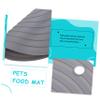 CORHAD 2-Pack Silicone Pet Feeding Mats for Dogs and Cats view 3