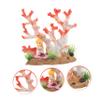 BUGUUYO Mermaid Figure Coral Reef Aquarium Decoration view 2