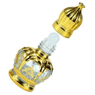 MUSISALY 12 mL Glass and Metal Roll-On Bottle