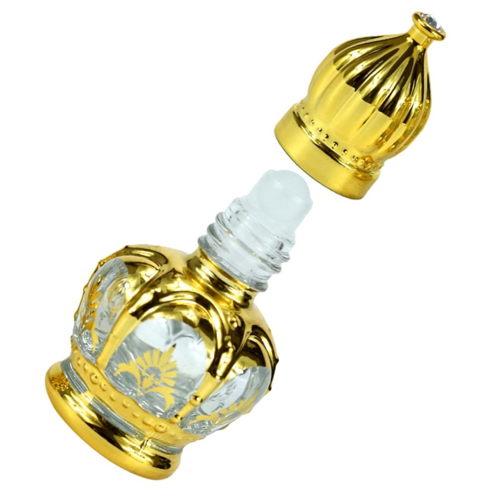 MUSISALY 12 mL Glass and Metal Roll-On Bottle