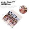Antistatic Acrylic Hair Styling Combs, 4-Piece Set, Wide Teeth view 2