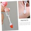 Beatifufu 2 Sets Silicone Lipstick Applicator Brushes, Makeup Beauty Tool, Ergonomic Design, Small and Portable for On the Go, 6 Pieces view 4