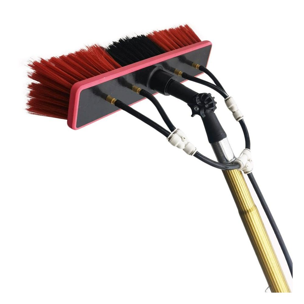 7.2 m Telescoping Water-Fed Pole for Outdoor Window and Solar Panel Cleaning