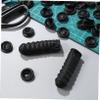 FOMIYES 200-Piece Tattoo Machine Gel Finger Sleeve Set, Black view 2