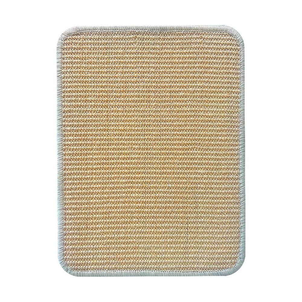 BESTORI Sisal Cat Scratching Mat, Beige, 60 x 90 cm