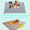 Bencacawinstyle Dog Urine Pad Holder, Spill-Proof, with 6 Clips, Non-Slip Waterproof Silicone Mat, Works with Most Training Pads, Easy to Clean (Gray Mat Size: 35.6 view 2
