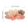 VICASKY 6-Piece Flower Hair Clips with Faux Pearls for Girls view 3