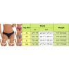 SRZYMJ Women's Lingerie Underwear Set, Black Panties, Thongs & G-Strings, 10-Pack view 4