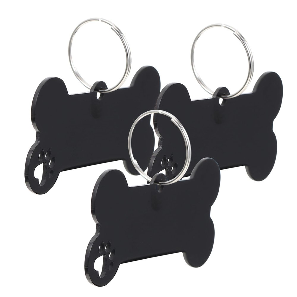ORFOFE Stainless Steel Personalized Pet Tag for Cats and Dogs