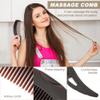 2-Pack Dandruff Combs, Scalp Massage and Self-Cleaning Hair Combs view 4