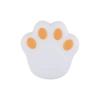 HWJFDC 4-Piece Silicone Corner and Edge Guards, Soft Child Safety Protection, Cat Paw Shape, White-2 view 1