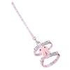BCOATH Cat Harness and Leash Set - Adjustable, Escape-Proof, I-Shape Nylon Rope - Pink - For Cats Up to 6 kg view 1