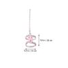BCOATH Cat Harness and Leash Set - Adjustable, Escape-Proof, I-Shape Nylon Rope - Pink - For Cats Up to 6 kg view 3