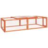 Homgoday Rabbit Hutch 183 x 90 x 46.5 cm, Solid Spruce Wood view 2