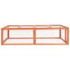 Homgoday Rabbit Hutch 183 x 90 x 46.5 cm, Solid Spruce Wood view 3
