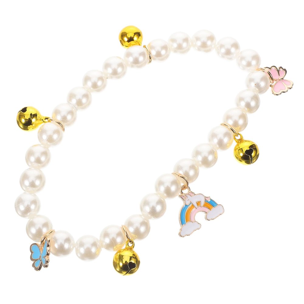 ORFOFE Pet Pearl Necklace