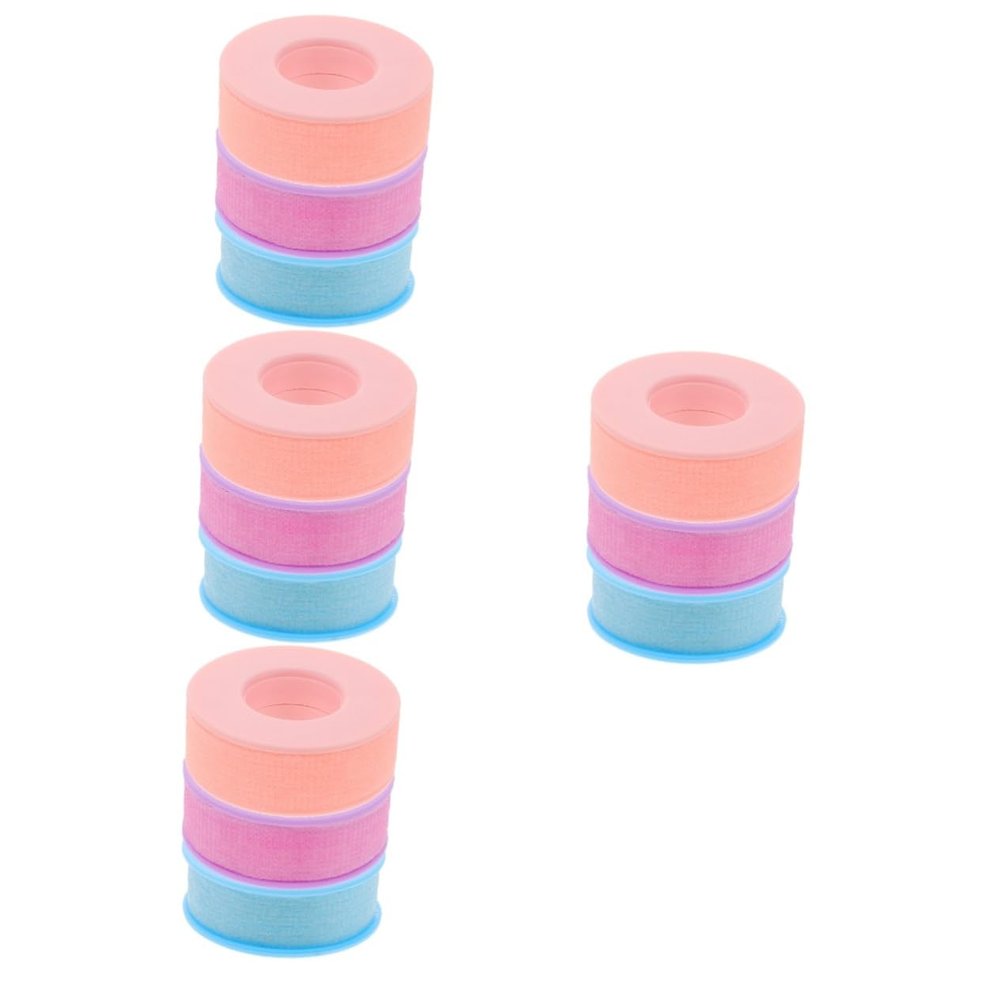 PLAFOPE 12-Roll Breathable Eyelash Extension Tape