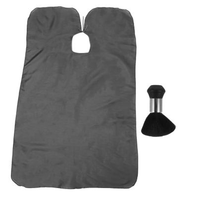 HONMEET Salon Haircut Cape with Neck Duster for Cutting, Styling, and Coloring