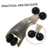 PLAFOPE Ox Horn Double-Head Massager Wheel, 15 x 4.5 cm view 3