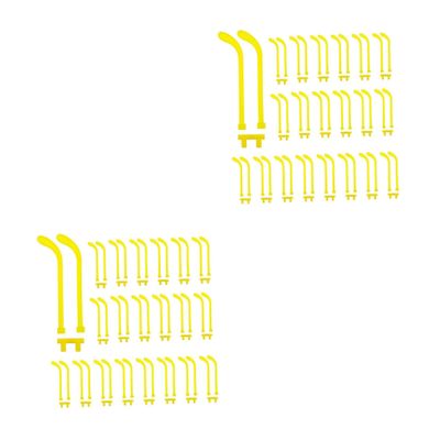 HAPINARY 60-Piece Replacement Arms for Glow-in-the-Dark Glasses