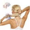 WOONEKY 2-Piece Hair Ties with Tulle and Decorative Ball, Elastic Hair Bands for Girls, Everyday and Special Occasions view 3