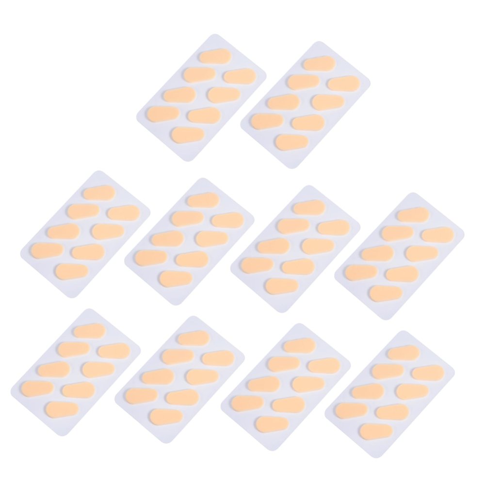 COLLBATH 40 Pairs Non-Slip EVA Sponge Nose Pads for Glasses
