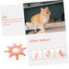 Parliky Soft Pet Collar Red for Post-Surgery Recovery view 3