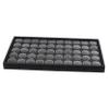 BELLIFFY Nail Art Jewelry Organizer, 50 Compartments, Black view 1