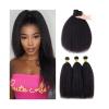 1/3/4-Pc Yaki Straight Human Hair Bundles, 8 Inches view 1