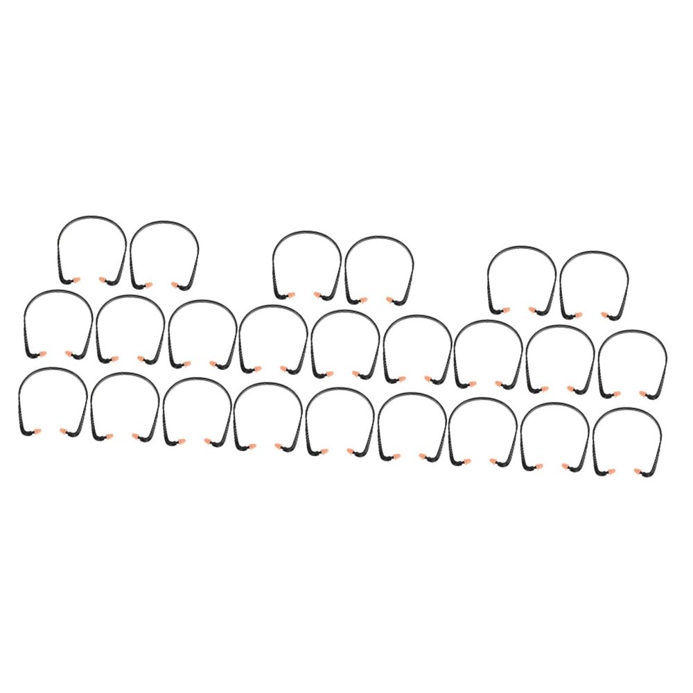 Healeved 24-Piece Reusable Corded Earplugs for Studying and Sleeping