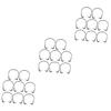Healeved 24-Piece Reusable Corded Earplugs for Studying and Sleeping view 2