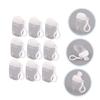 BELLIFFY 4 Sets Hand Travel Keychain Bottles, Lightweight Portable Travel Bottles, 9 Pieces × 4 view 3