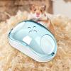 Transparent, Dustproof Hamster Bath view 4