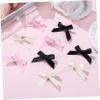 Healeved 90-Piece Hair Bow Clips, Mini Hair Clips in Pink and Black, Non-Slip Hair Accessories for Updos, Braids and Everyday Styles view 3