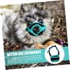 BESPORTBLE 3-Piece Adjustable Dog Muzzle Set, Breathable Cotton, Helps Prevent Biting and Chewing view 2