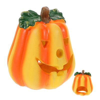 BESPORTBLE Pumpkin Reptile Hide and Basking Platform