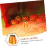 BESPORTBLE Pumpkin Reptile Hide and Basking Platform view 4