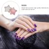 Healeved Manicure Color Mixing Palettes, 2-Piece Resin Agate Set for Nail Art, Salon and Home view 3