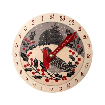 Mumuve Christmas Wooden Countdown Calendar, Wooden Advent Calendar for Birthday Party Decoration and Creative Use