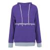 Women's Fleece Hoodie with Pet Carrier Pocket view 1
