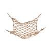 WHFCBJBW Bird Rope Ladder Woven Climbing Net Hammock with 4 Hooks view 1