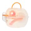 BESPORTBLE Plastic Hamster Carrier, Lightweight, Sturdy and Breathable, with Transparent Design for Mice and Hamsters view 1