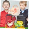 BESPORTBLE Plastic Hamster Carrier, Lightweight, Sturdy and Breathable, with Transparent Design for Mice and Hamsters view 2