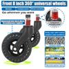 Lightweight Folding Aluminum Wheelchair with Flip-Up Armrests view 3