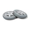 2-Pack 32 cm Rear Wheels for Electric Wheelchairs, Aluminum Alloy, 12 1/2 × 2 1/4, Non-Inflatable view 1