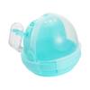 WOONEKY Portable Hamster Carrier with Water Bottle, Ventilated Plastic Travel Cage for Hedgehogs and Chinchillas view 1
